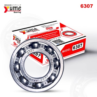 6307 Single Pcs High Speed Double Groove Ball Bearing | YUME