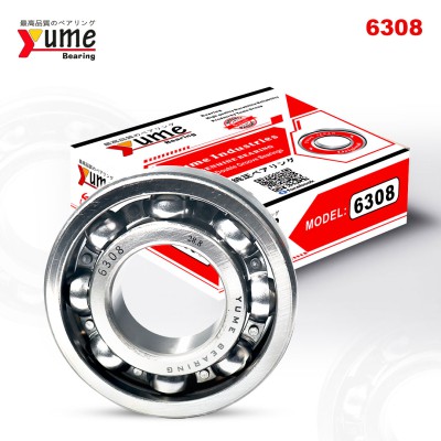 6308 Single Pcs High Speed Double Groove Ball Bearing | YUME