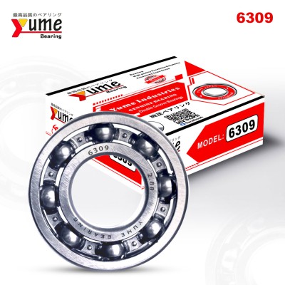 6309 Single Pcs High Speed Double Groove Ball Bearing | YUME