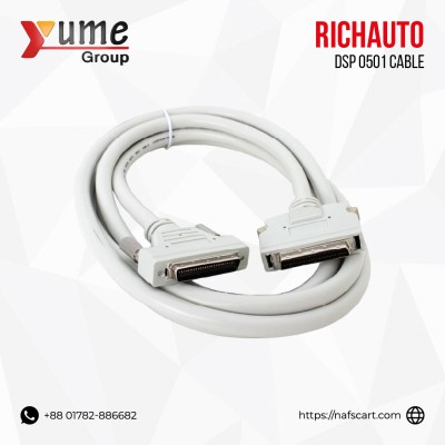 RichAuto DSP A11 0501 CNC Controller Connector Cables 50-Pin Plastic Material