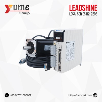 Leadshine Three-Phase Hybrid Servo Stepper Driver H2-2206 HBS2206 8N Nema34 Motor 86 110mm CNC Router 3D Printer Cutting