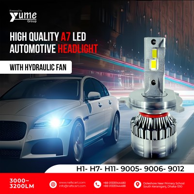 A7 High-Quality LED Automotive Headlight – Powered by Yume Group