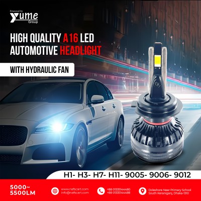 A16 Ultra-Premium LED Automotive Headlight – Powered by Yume Group