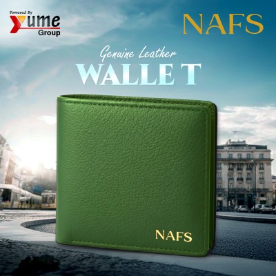 NAFS Premium Genuine Leather Bi-fold Pocket Wallet