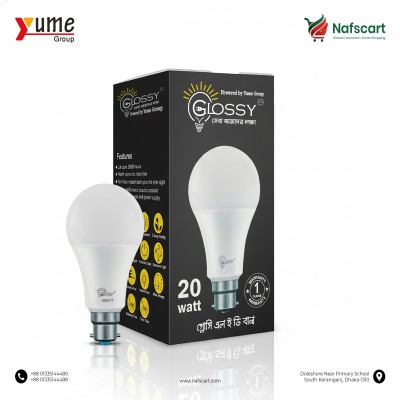 Glossy 30-Watt High-Power Industrial LED Bulb (B22 Cap) – Ultra Bright & Energy Efficient
