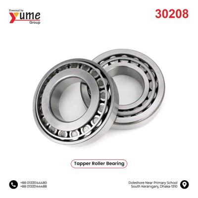 Industrial-Grade 30208 Tapered Roller Bearing – Ultra-Smooth Rotation & Stability