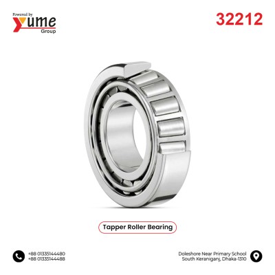 Industrial-Strength 32212 Tapered Roller Bearing – High-Precision Mechanical Support
