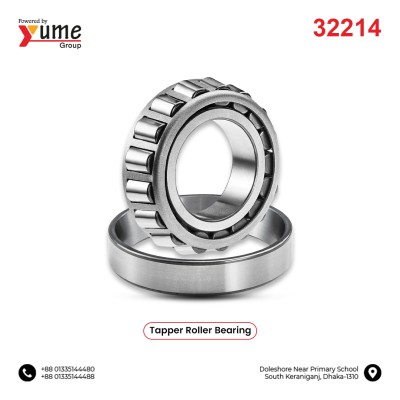 Heavy-Duty 32214 Tapered Roller Bearing – High-Capacity Industrial Alignment