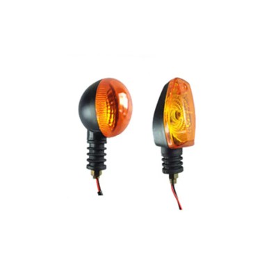 Universal 12V High-Visibility LED Turn Signal Indicators – 4-Piece Amber Blinker Set
