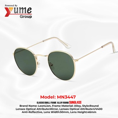 LeonLion Classic Round Sunglass (MN3447)
