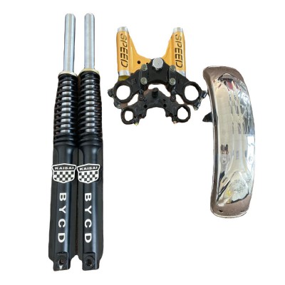 KAISAI BYCD Front Suspension Kit – Heavy-Duty Hydraulic Shock Absorbers & Fork Assembly for Electric Tricycles