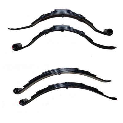 Heavy-Duty Electric Tricycle Leaf Spring Suspension - Multi-Leaf Rear Support System