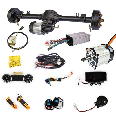 High-Performance Electric Tricycle Complete Conversion Kit - 48V/60V/72V BLDC Motor System