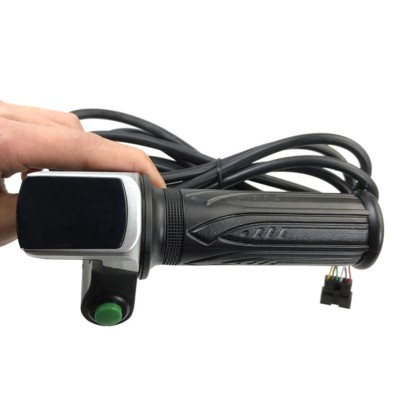 Digital LED Display Twist Throttle – Real-Time Voltmeter & High-Precision Accelerator