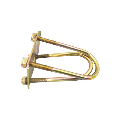 Heavy-Duty Five-Hole Rear Axle U-Bolt Plate – Reinforced Leaf Spring Anchor