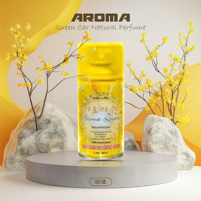 Aroma Queen Car Natural Perfume & Air Sanitizer – 180ml