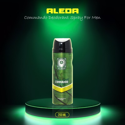 ALEDA Commando Deodorant Spray For Men – 200ml