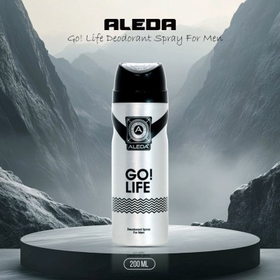 ALEDA Go! Life Deodorant Spray For Men – 200ml