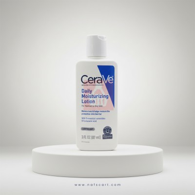 CeraVe Daily Moisturizing Lotion 87ml US — Lightweight Hydrating Lotion for Normal to Dry Skin