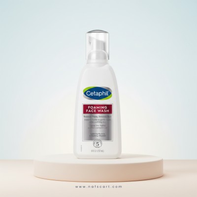Cetaphil Foaming Face Wash 237ml CA — Gentle Cleanser for Sensitive Skin