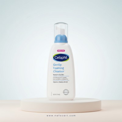 Cetaphil Gentle Foaming Cleanser 237ml CA — Face Wash for Normal to Dry Skin