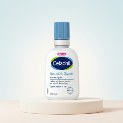 Cetaphil Gentle Skin Cleanser 59ml CA — Hydrating Face Wash for Normal to Dry Skin