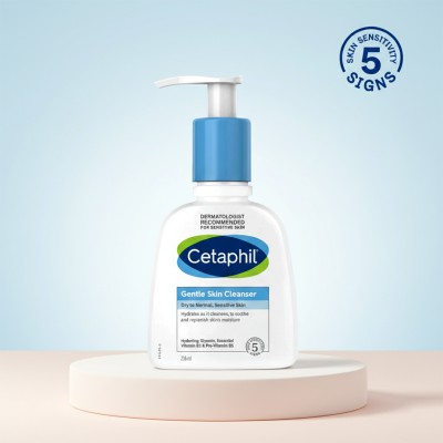 Cetaphil Gentle Skin Cleanser 236ml CA — Hydrating Face Wash for Dry & Sensitive Skin