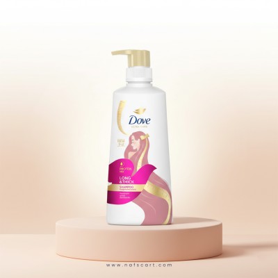Dove Long & Thick Protein Care Shampoo 410 ml TH
