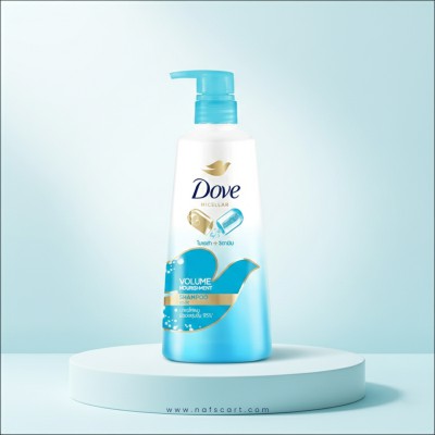Dove Micellar Volume Nourishment Shampoo TH — Lightweight Oil Control & Volume Care 430 ml
