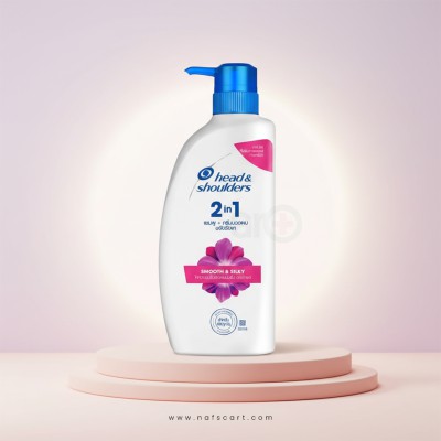 Head & Shoulders 2 in 1 Smooth & Silky Shampoo + Conditioner 370ml TH