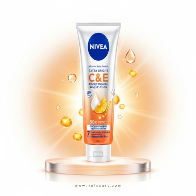 NIVEA Extra Bright C & E Vitamin Body Serum UV Protection 180ml TH