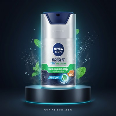 NIVEA MEN Bright 12H Oil Clear AirCool SPF 50 50ml TH