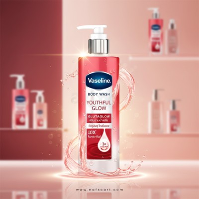 Vaseline Youthful Glow Glutaglow Body Wash 425ml TH