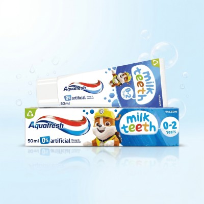 Aquafresh Milk Teeth Kids Toothpaste (0–2 Years) – 50ml EU