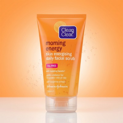 Clean & Clear Morning Energy Skin Energising Daily Facial Scrub – 150ml FR