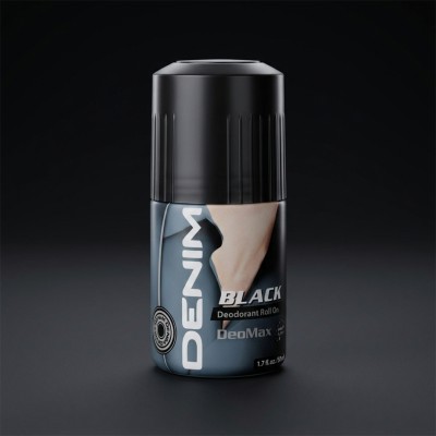 Denim Black Deodorant Roll-On – 50ml IT