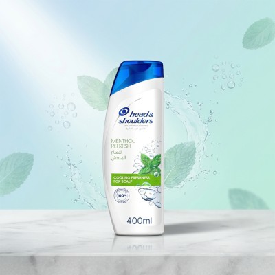 Head & Shoulders Menthol Refresh Anti-Dandruff Shampoo Cooling Freshness – 400ml