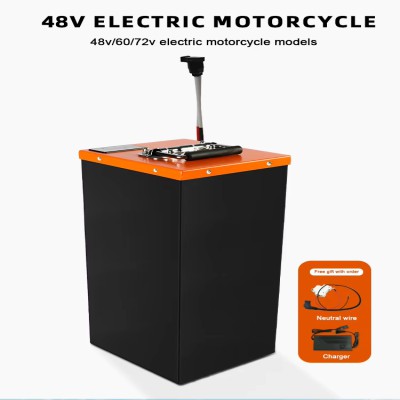 LiFePO4 battery 72v lithium battery for electric motorcycle, electric bike lithium phosphate pack.