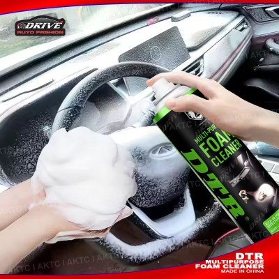 DTR Multi-Purpose Foam Cleaner 650ml – All-in-One Powerful Cleaning Solution Spray for Car, Office, Home and More