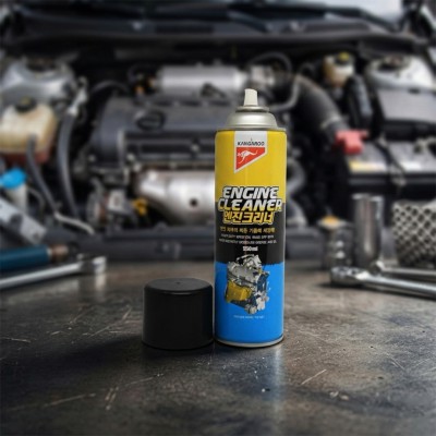 Kangaroo Engine Cleaner Spray 550ml – Powerful Degreaser for Car Engine & Parts (KR)