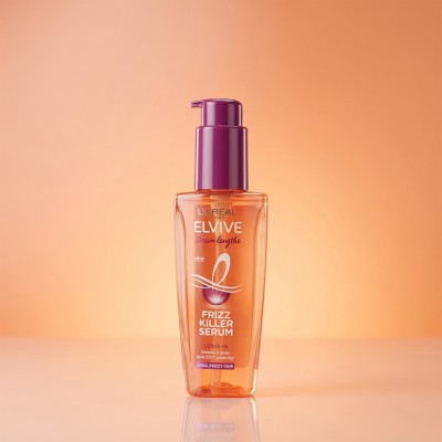 L’Oréal Paris Elvive Dream Lengths Frizz Killer Serum 100ml – Anti-Frizz Leave-In with Heat Protection (FR)