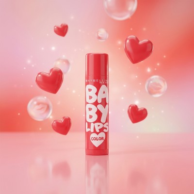 Maybelline Baby Lips Color Lip Balm 4g – Hydrating Tinted Lip Balm for Soft & Smooth Lips (IN)