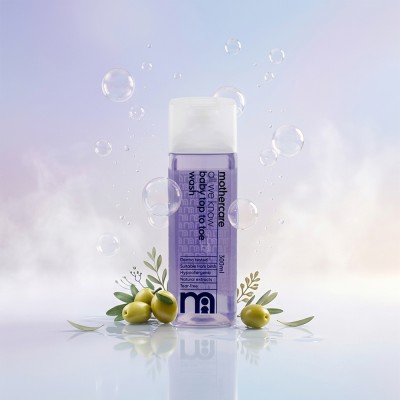 Mothercare All We Know Baby Top to Toe Wash 300ml – Gentle Hair & Body Wash for Newborns (IN)