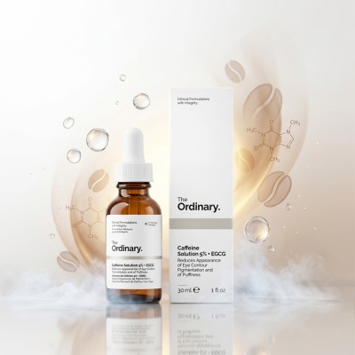 The Ordinary Caffeine Solution 5% + EGCG 30ml Canada – Eye Serum for Dark Circles & Puffiness Reduction