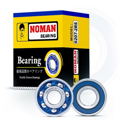 NOMAN 6207-2RS Double Groove Ball Bearing – 35mm x 72mm x 17mm