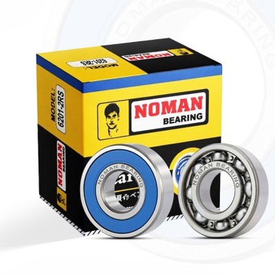 NOMAN 6201-2RS Deep Groove Ball Bearing – 12mm x 32mm x 10mm