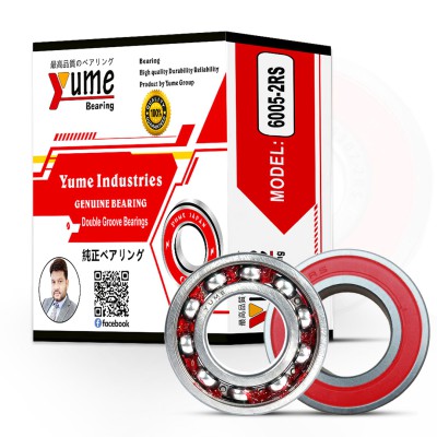 Yume 6005-2RS Deep Groove Ball Bearing – High Stability & Genuine Industrial Quality