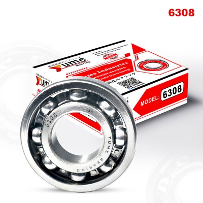 6308 Single Pcs High Speed Double Groove Ball Bearing | YUME