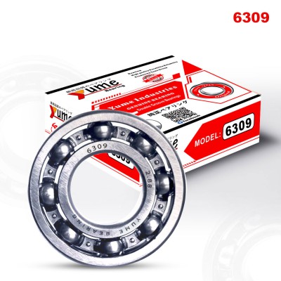 6309 Single Pcs High Speed Double Groove Ball Bearing | YUME