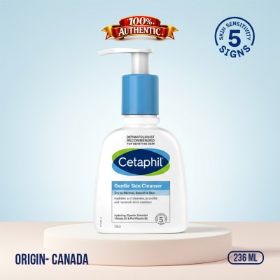 Cetaphil Gentle Skin Cleanser 236ml CA — Hydrating Face Wash for Dry & Sensitive Skin